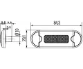HELLA Obrysove svetlo HE 2PF959855-251, 2PF 959 855-251