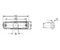 HELLA Obrysov svtlo HE 2PF962964-071, 2PF 962 964-071