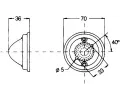 HELLA Obrysov svtlo HE 2PF997022-011, 2PF 997 022-011