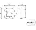 HELLA Obrysove svetlo HELLA ValueFit HE 2PG357012-021, 2PG 357 012-021