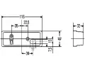 HELLA Bon obrysov svtlo HE 2PS003748-121, 2PS 003 748-121