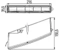 HELLA Sada osvetleni HE 2PT010043-801, 2PT 010 043-801