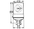 HELLA Otočný maják HE 2RL004957-101, 2RL 004 957-101