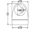 HELLA Oton majk HE 2RL007337-021, 2RL 007 337-021