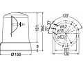 HELLA Oton majk HE 2RL008061-001, 2RL 008 061-001