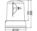 HELLA Oton majk HE 2RL008062-101, 2RL 008 062-101