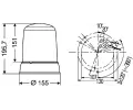 HELLA Polohov svtlo HE 2RL008181-101, 2RL 008 181-101