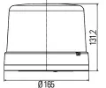 HELLA Oton majk HE 2RL011484-021, 2RL 011 484-021