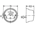 HELLA Zadn svtlo HE 2SB001259-261, 2SB 001 259-261