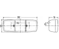 HELLA Zadn svtlo HE 2SD001699-061, 2SD 001 699-061