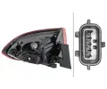 HELLA Zadní světlo HE 2SD012311-121, 2SD 012 311-121