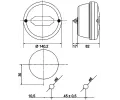 HELLA Zadní světlo HE 2SD013155-111, 2SD 013 155-111
