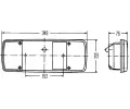 HELLA Zadn svtlo HE 2SK003567-321, 2SK 003 567-321