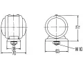 HELLA obrysov svtla HE 2TJ001633-211, 2TJ 001 633-211