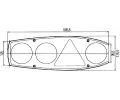 HELLA Zadn svtlo HE 2VA341419-097, 2VA 341 419-097