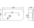 HELLA Zadn svtlo HE 2VB998232-011, 2VB 998 232-011