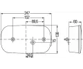 HELLA Zadn svtlo HE 2VB998232-211, 2VB 998 232-211