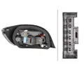 HELLA Zadn svtlo HE 2VP008679-121, 2VP 008 679-121