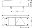 HELLA Zadn svtlo HE 2VP340930-011, 2VP 340 930-011