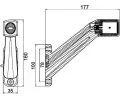 HELLA Zadn svtlo HE 2VP340934-201, HE 2VP 340 934-201