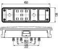 HELLA Zadn svtlo HE 2VP340960-021, 2VP 340 960-021