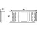 HELLA Zadn svtlo HE 2VP345900-221, 2VP 345 900-221