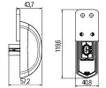 HELLA Obrysov svtlo HE 2XS205020-121, 2XS 205 020-121