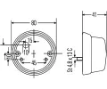 HELLA Svtlo zpteky HE 2ZR001421-101, 2ZR 001 421-101