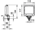 HELLA Svtlo zpteky HE 2ZR995193-051, 2ZR 995 193-051