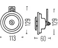 HELLA Houkaka HE 3BA002768-201, 3BA 002 768-201