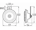 HELLA Houkaka HE 3BA002768-382, 3BA 002 768-382