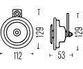 HELLA Houka�ka HE 3BA002768-551, 3BA 002 768-551