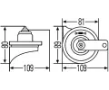 HELLA houkaka HE 3FG007424-001, 3FG 007 424-001