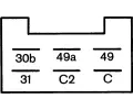 HELLA Peruova blinkru HE 4DM003944-091, 4DM 003 944-091