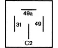 HELLA Peruova blinkru HE 4DM004639-061, 4DM 004 639-061