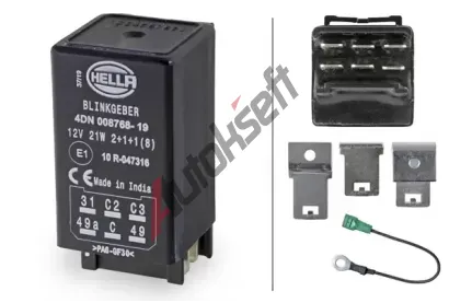 HELLA Peruova blikae HE 4DN008768-191, 4DN 008 768-191