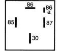HELLA Rel pracovn proudu HE 4RA007507-071, 4RA 007 507-071