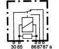 HELLA Rel - zen studenho startu HE 4RD007794-021, 4RD 007 794-021