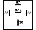 HELLA Rel - pracovn proud HE 4RD007903-001, 4RD 007 903-001