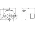 HELLA Spna - hlavn svtlo HE 6AJ001751-021, 6AJ 001 751-021