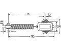 HELLA Spna - brzdov svtlo HE 6DD001551-011, 6DD 001 551-011