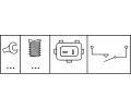 HELLA Spna - ovldn brzd (zen motoru) HE 6DD010966-021, 6DD 010 966-021