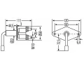 HELLA Hlavn spna baterie HE 6EK001559-001, 6EK 001 559-001