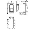 HELLA sp�na� HE 6FH007832-061, 6FH 007 832-061
