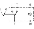 HELLA sp�na� HE 6FH007832-061, 6FH 007 832-061