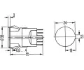 HELLA Vypna vstranch blika HE 6HF002372-041, 6HF 002 372-041
