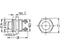 HELLA Spna zapalovn/startru HE 6JF001571-001, 6JF 001 571-001