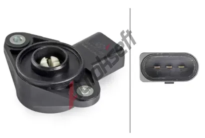 HELLA Senzor pepnac klapky sacho potrub HE 6PD012754-001, 6PD 012 754-001