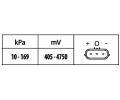HELLA Senzor tlaku sacho potrub HE 6PP009400-351, 6PP 009 400-351