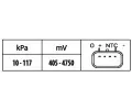 HELLA Snma - plnic tlak HE 6PP009400-491, 6PP 009 400-491